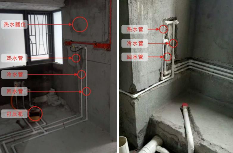 家裝循環(huán)水水管實拍圖，看整體布局方式是怎樣的？